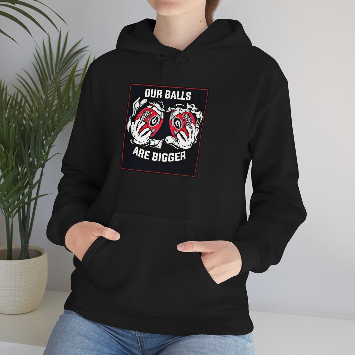 Georgia Bulldogs Unisex Heavy Blend Pullover Hoodie