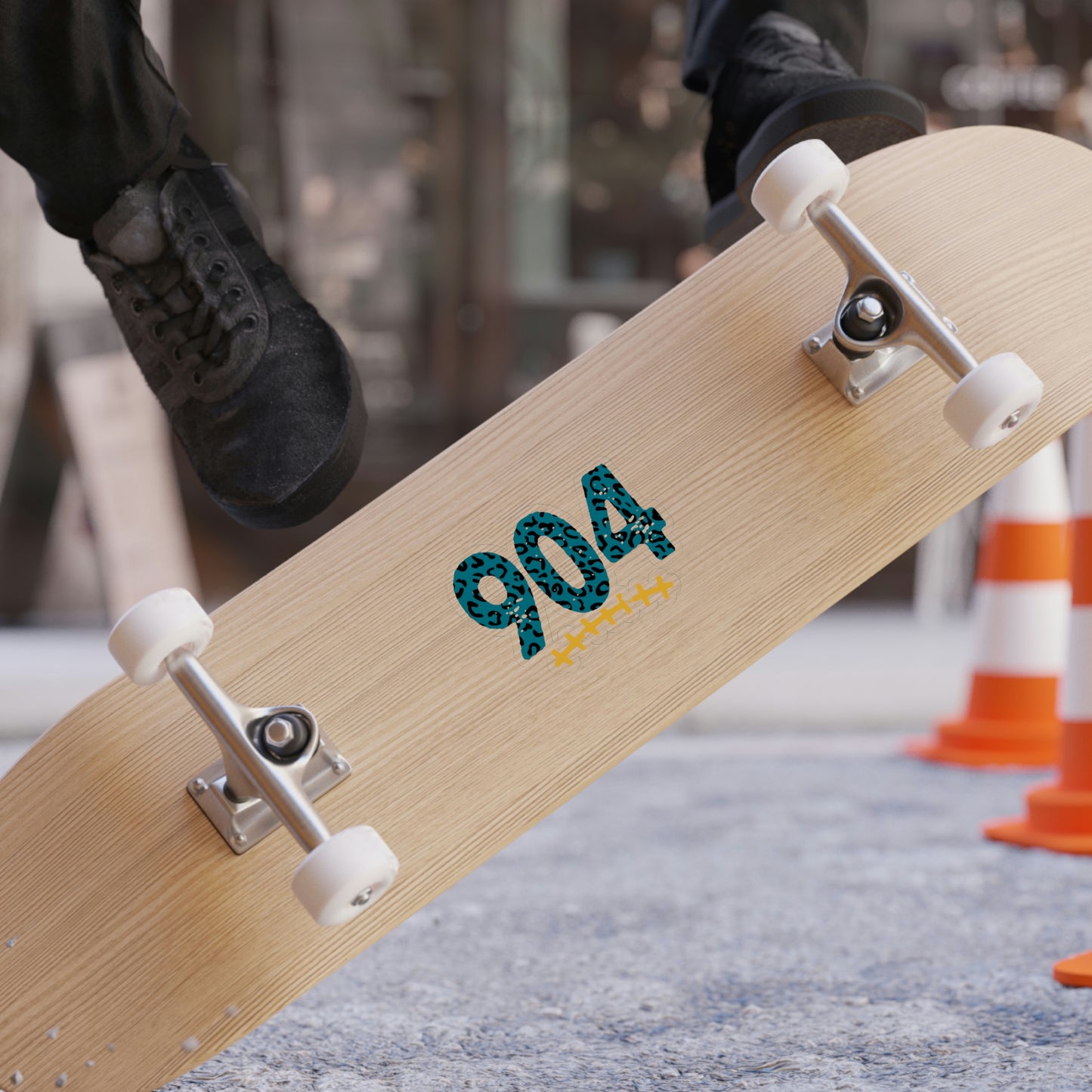 904 Transparent Outdoor Stickers, Die-Cut, 1pcs