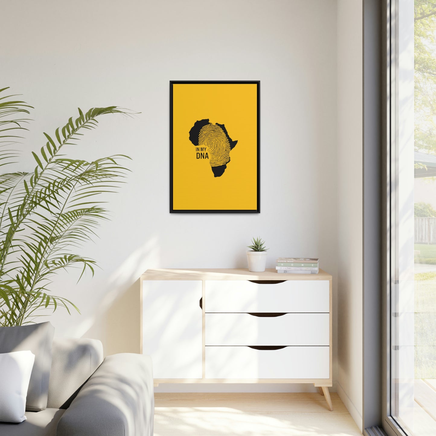 Africa in my DNA, Black Frame