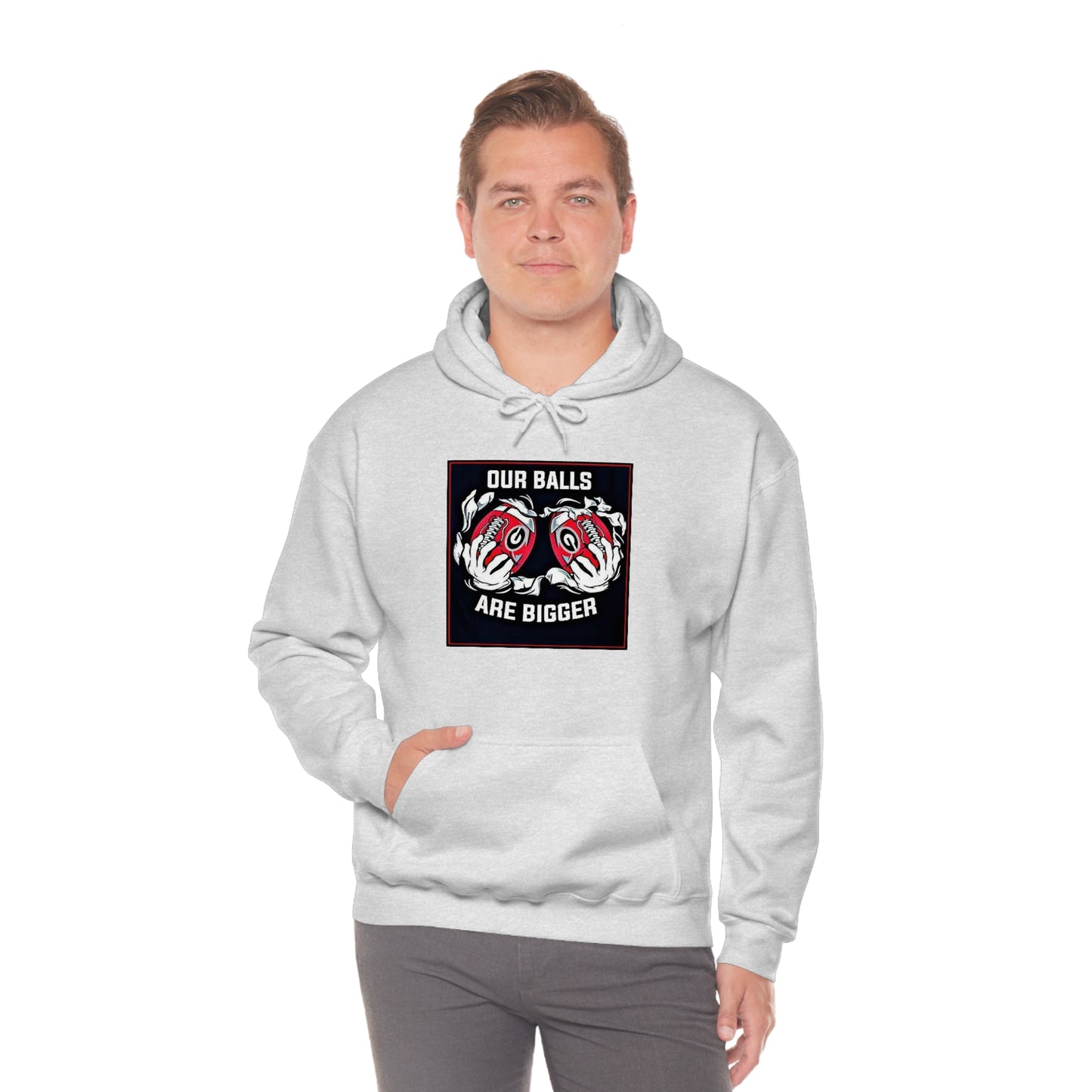 Georgia Bulldogs Unisex Heavy Blend Pullover Hoodie