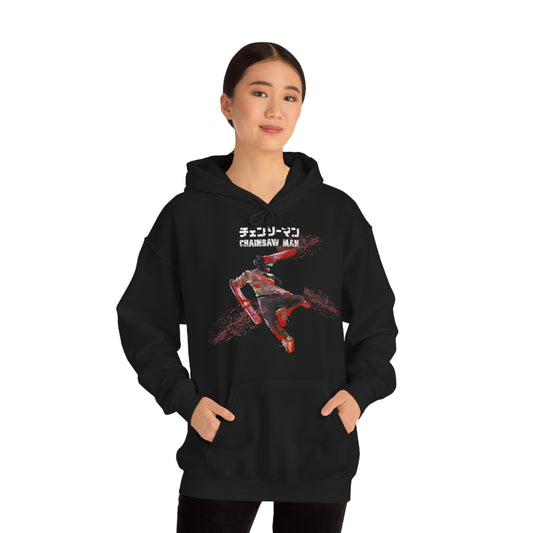 Denji Chainsaw Unisex Heavy Blend Pullover Hoodie