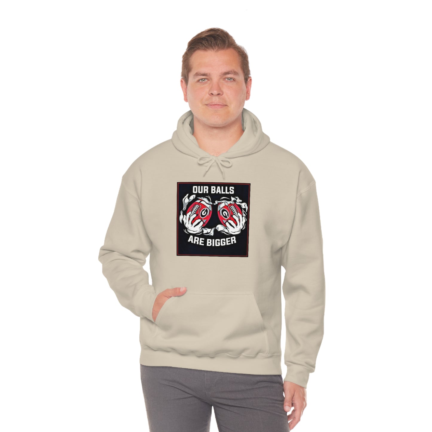 Georgia Bulldogs Unisex Heavy Blend Pullover Hoodie