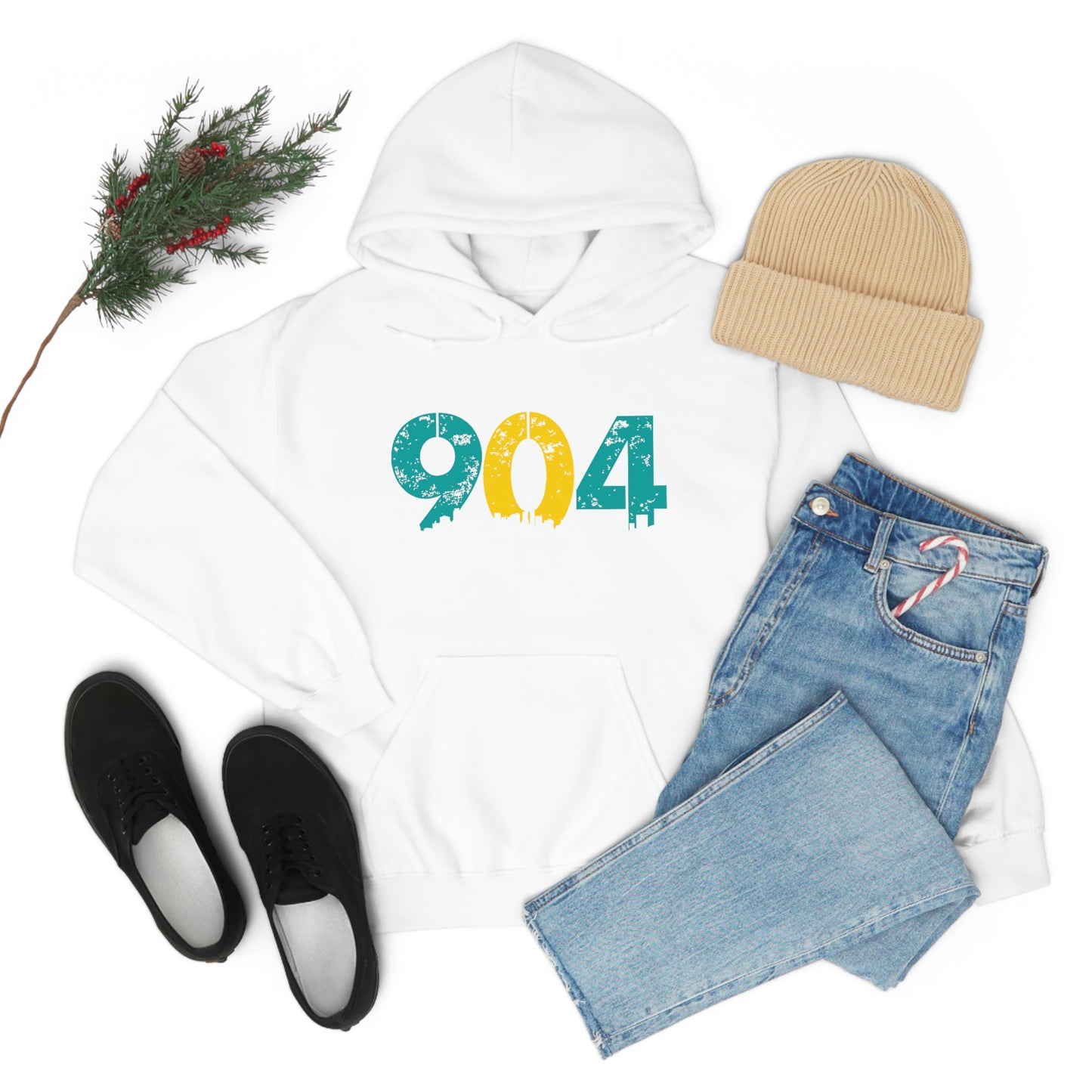 904 City Skyline Unisex Heavy Blend™ Hooded Sweatshirt