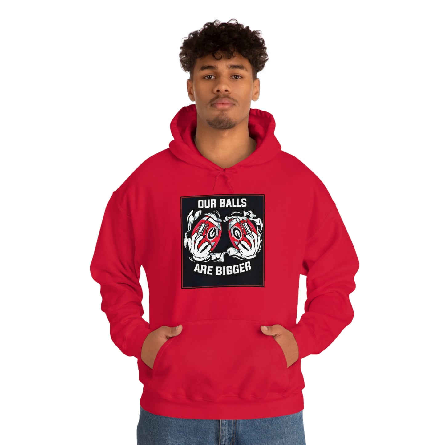 Georgia Bulldogs Unisex Heavy Blend Pullover Hoodie