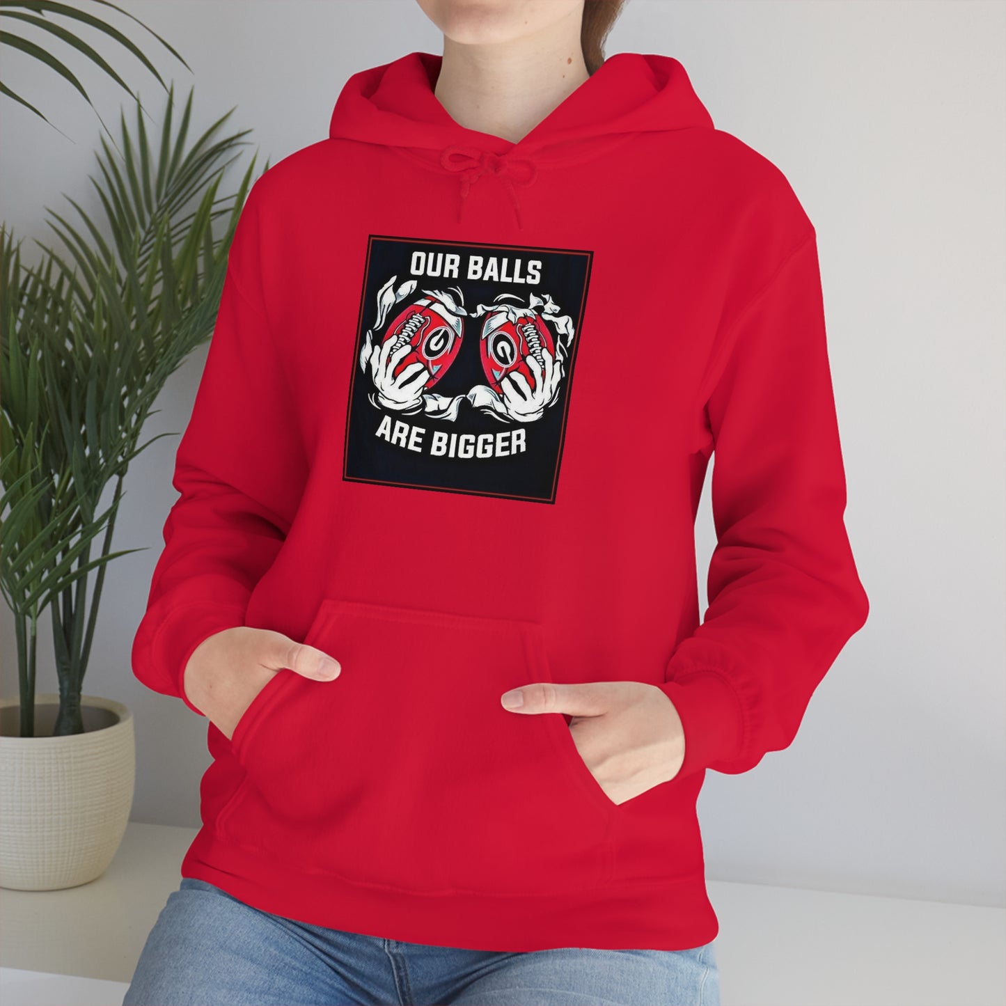 Georgia Bulldogs Unisex Heavy Blend Pullover Hoodie