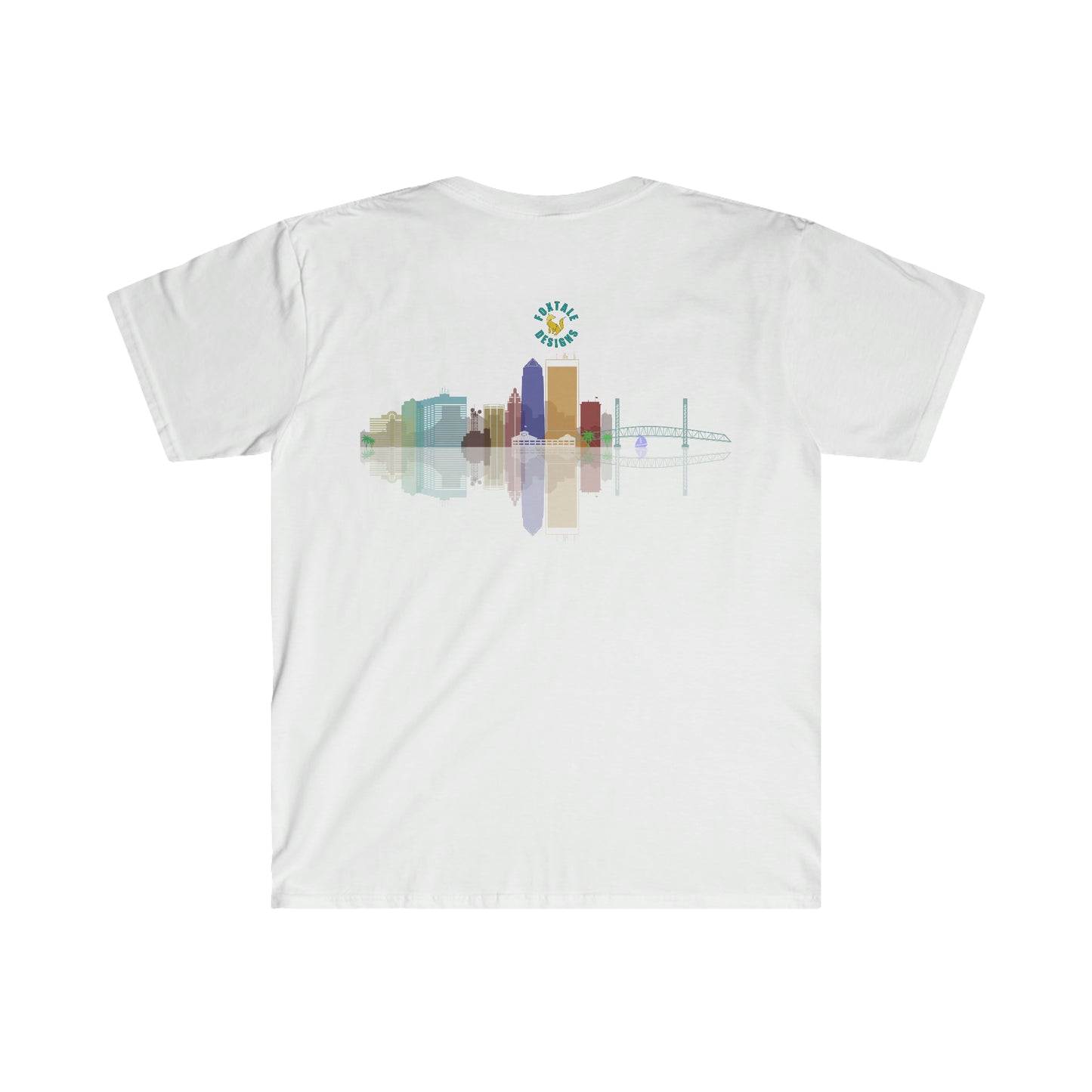 Jax Front and Back Design Unisex Softstyle T-Shirt
