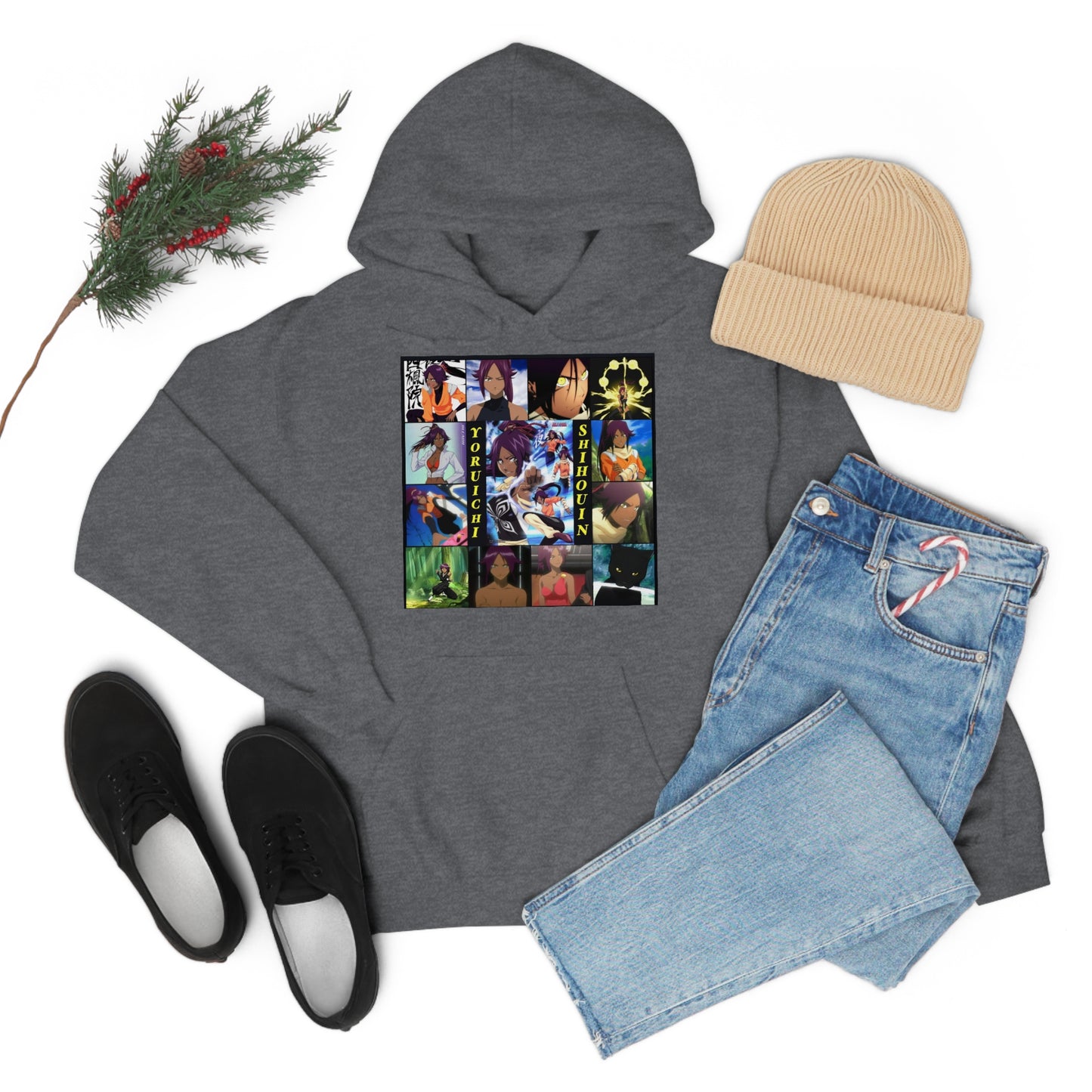 Yoruichi Unisex Heavy Blend Pullover Hoodie