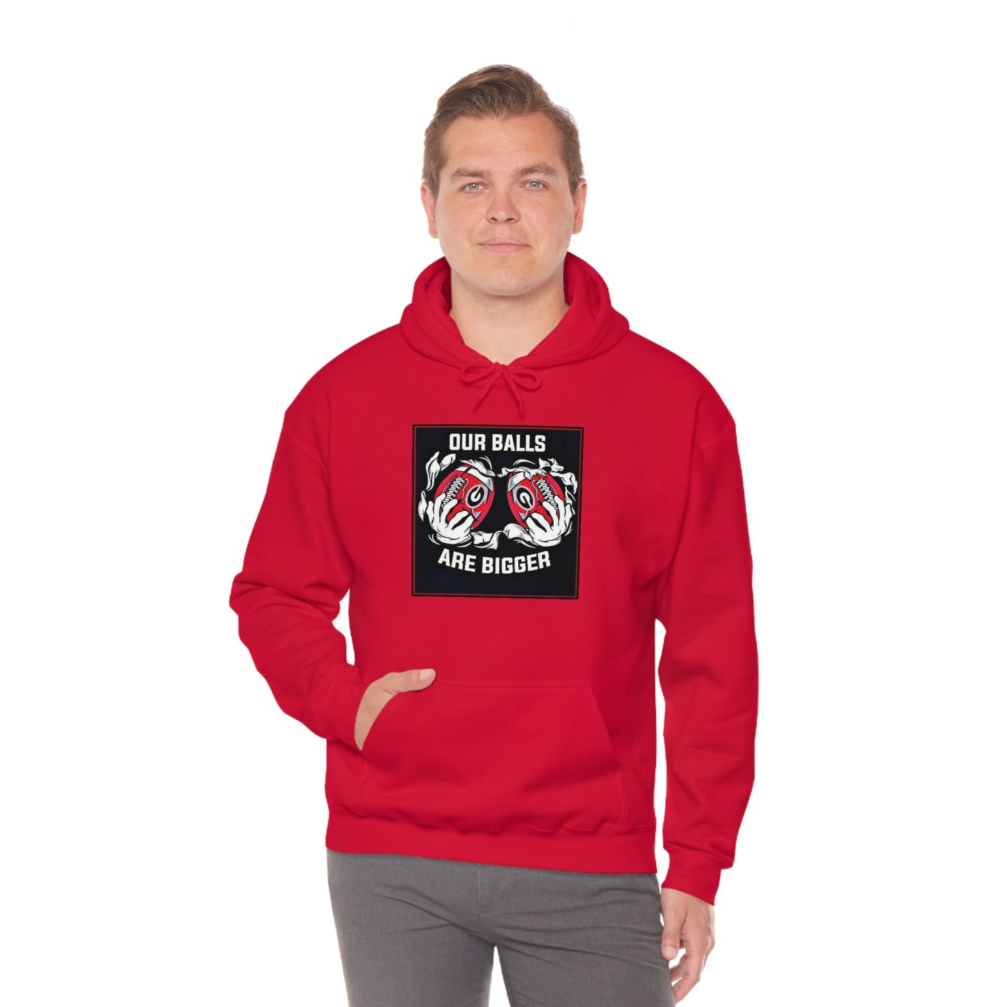 Georgia Bulldogs Unisex Heavy Blend Pullover Hoodie