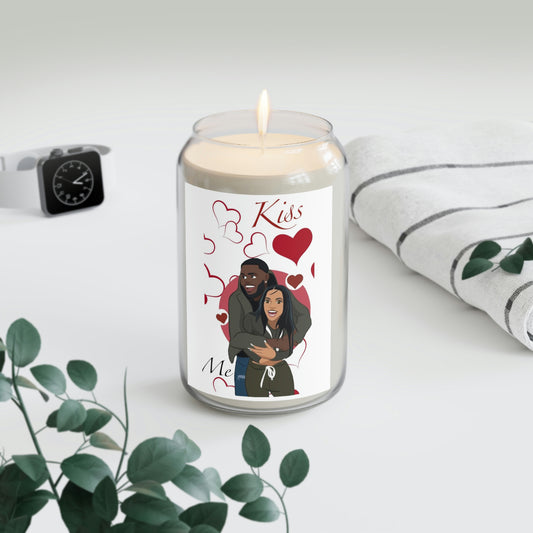 (KISS ME! Valentine’s Day) 70-80 HOUR, Soy Scented Candle, 13.75oz