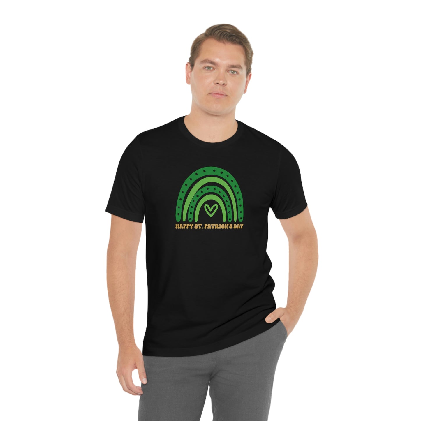 Happy St Patricks Day Unisex Jersey Short Sleeve Tee