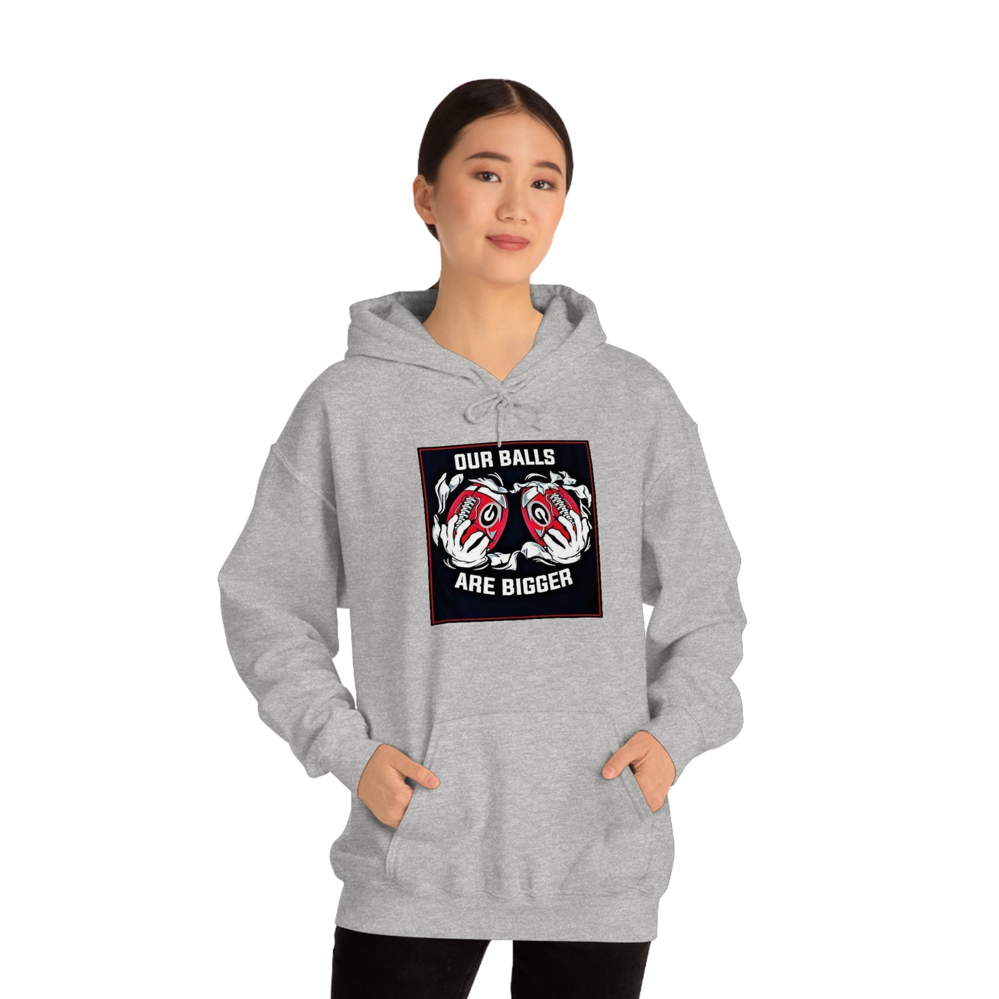 Georgia Bulldogs Unisex Heavy Blend Pullover Hoodie