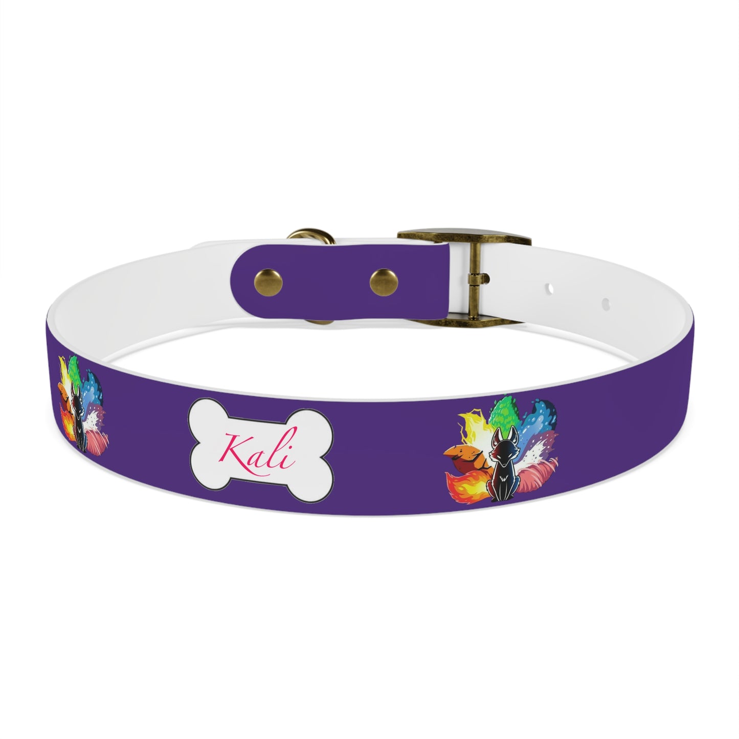 Ninetailed fox Dog Collar
