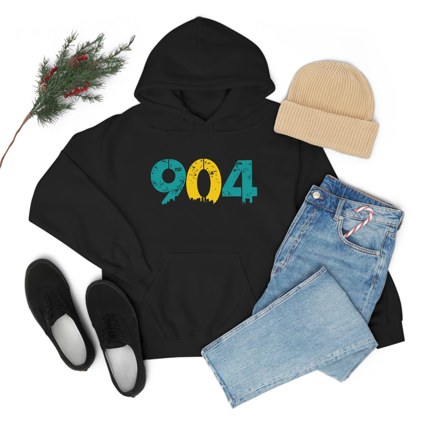 904 City Skyline Unisex Heavy Blend™ Hooded Sweatshirt