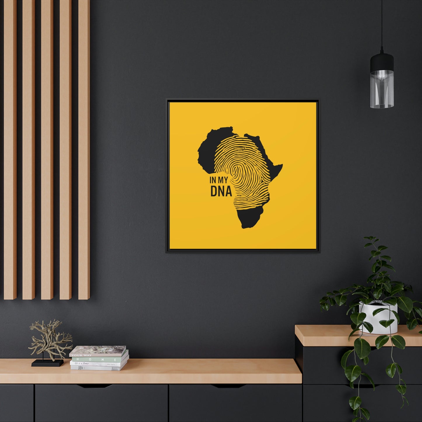 Africa in my DNA, Black Frame
