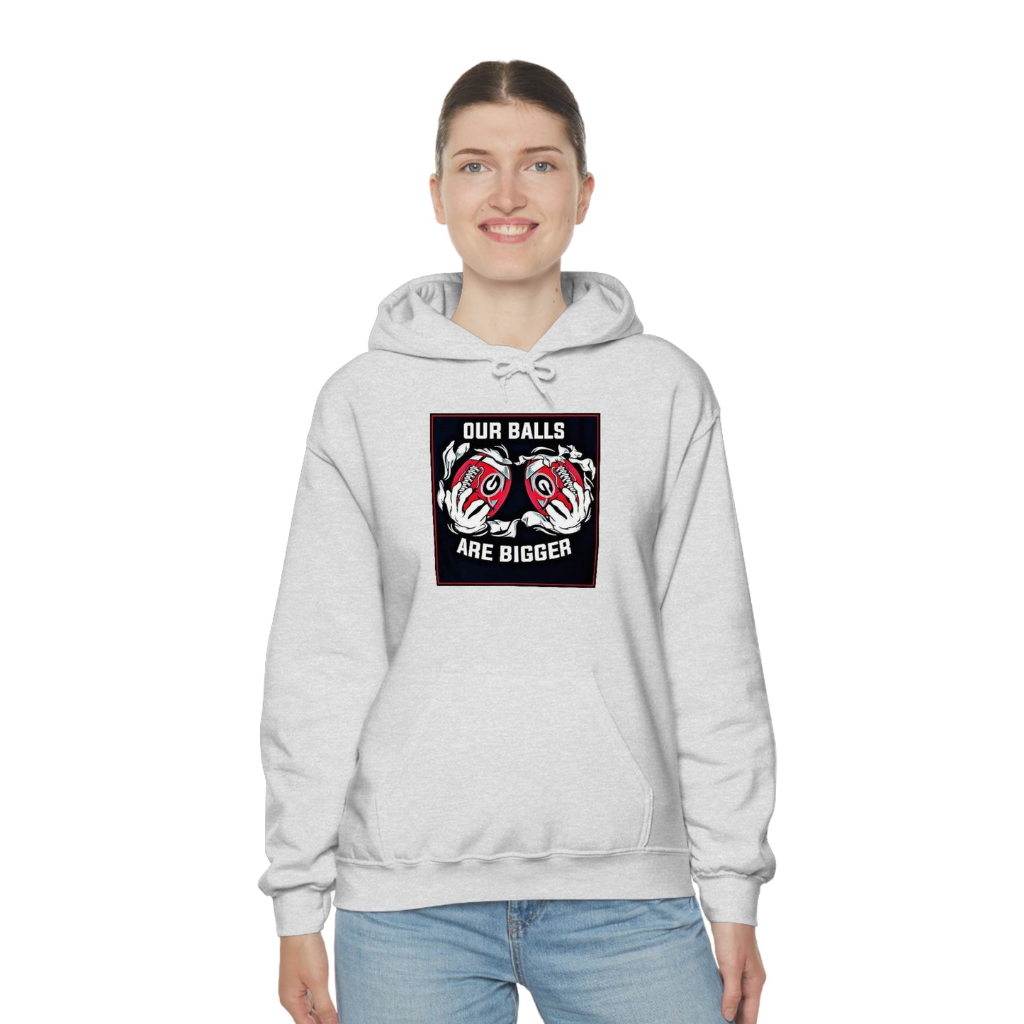 Georgia Bulldogs Unisex Heavy Blend Pullover Hoodie