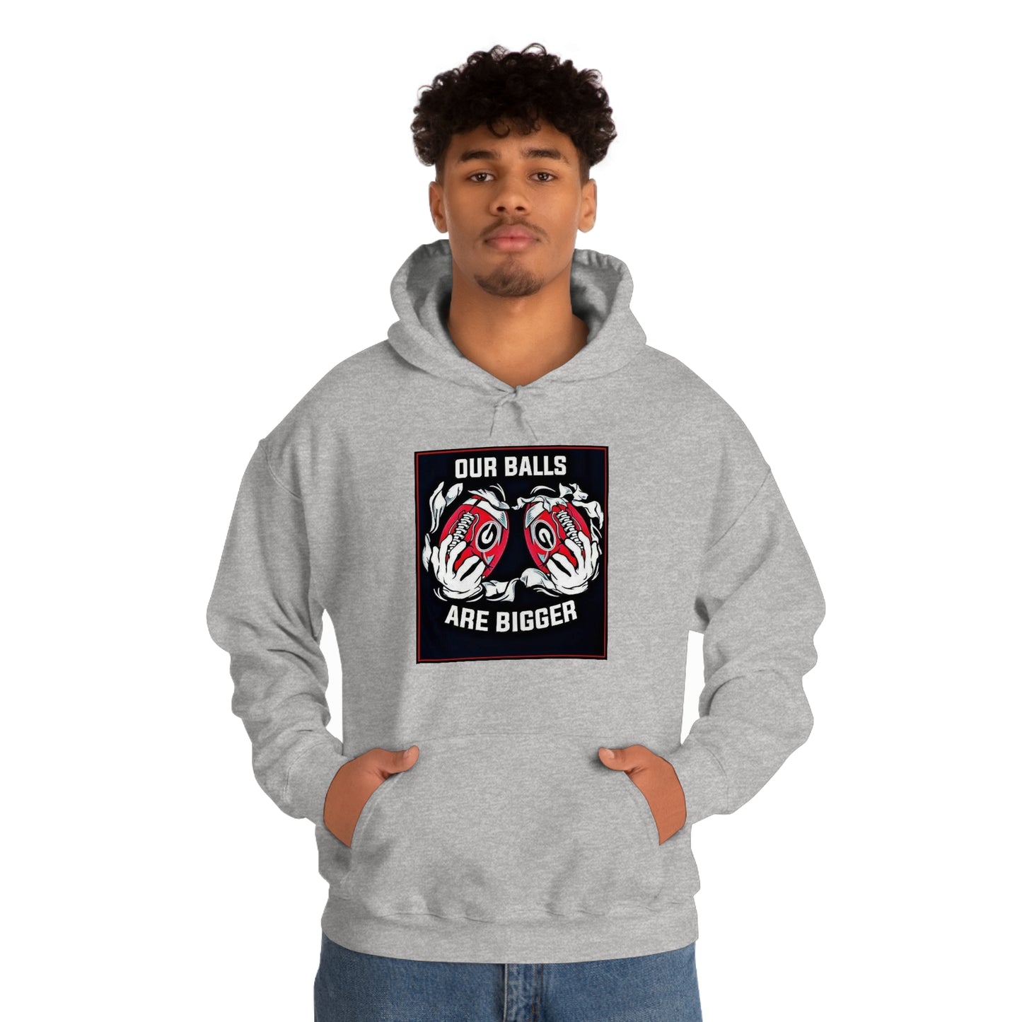Georgia Bulldogs Unisex Heavy Blend Pullover Hoodie