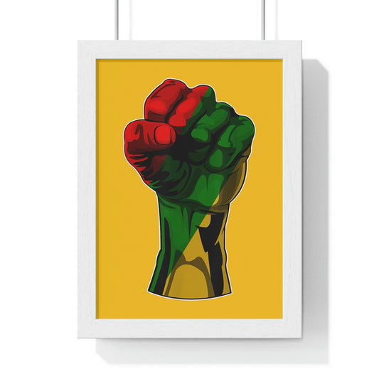 Black History Power Fist Poster