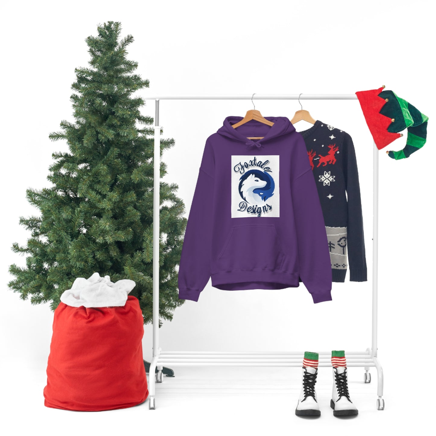 Foxtail Designs Unisex Heavy Blend Pullover Hoodie