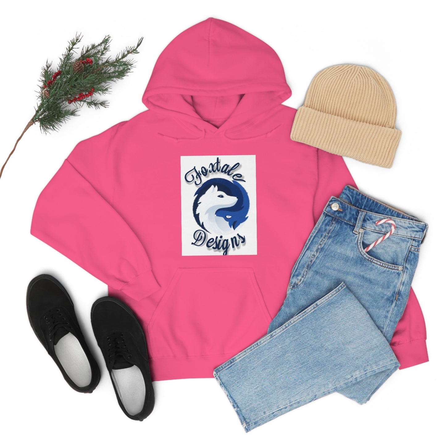 Foxtail Designs Unisex Heavy Blend Pullover Hoodie