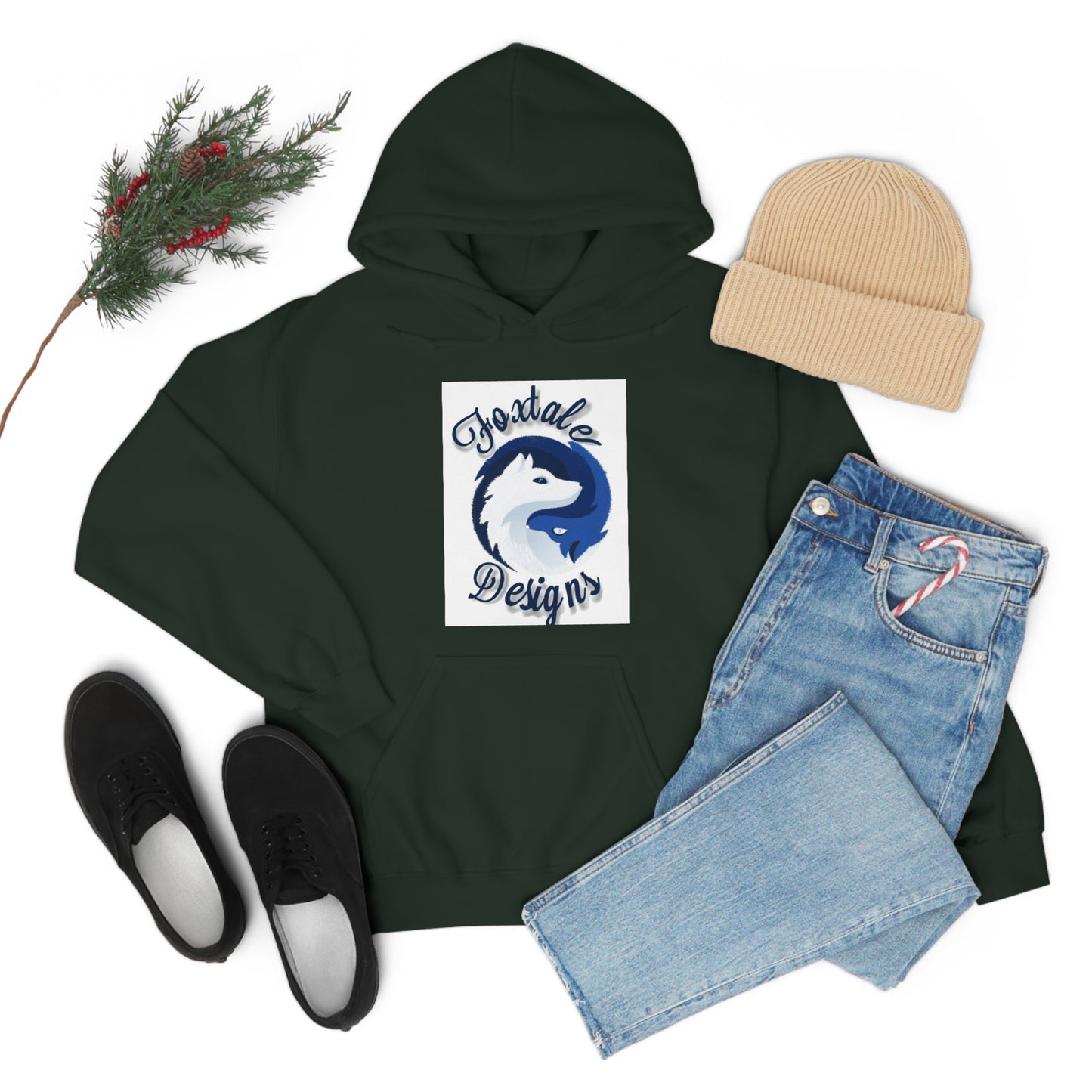 Foxtail Designs Unisex Heavy Blend Pullover Hoodie