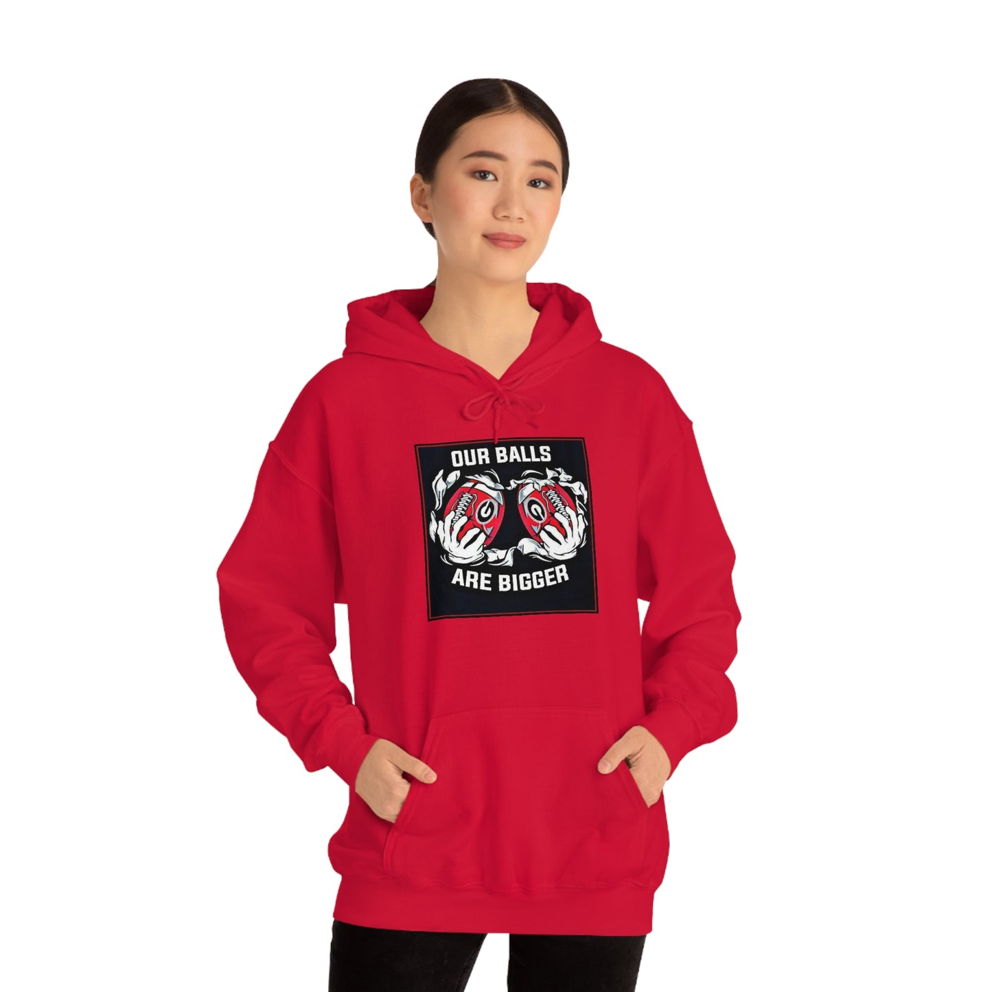Georgia Bulldogs Unisex Heavy Blend Pullover Hoodie