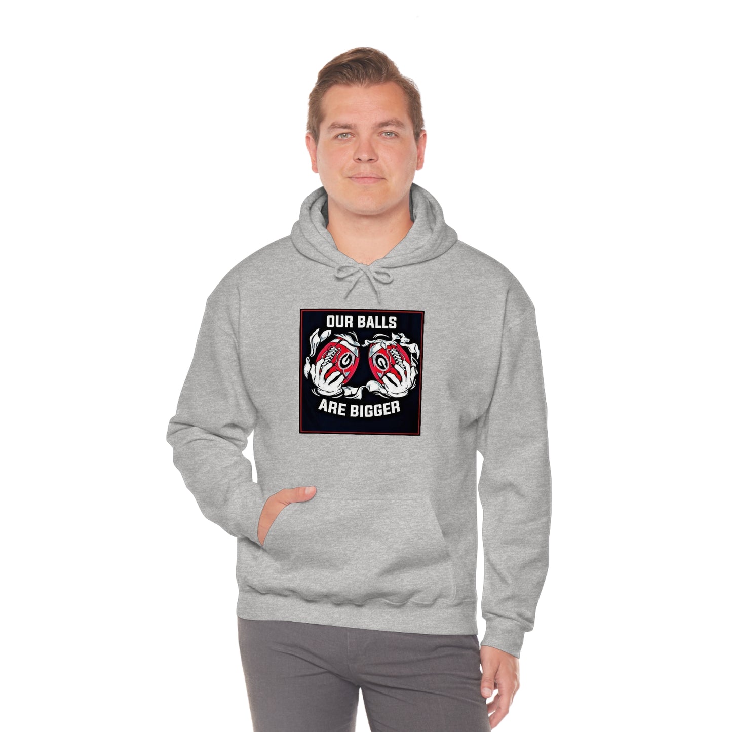 Georgia Bulldogs Unisex Heavy Blend Pullover Hoodie