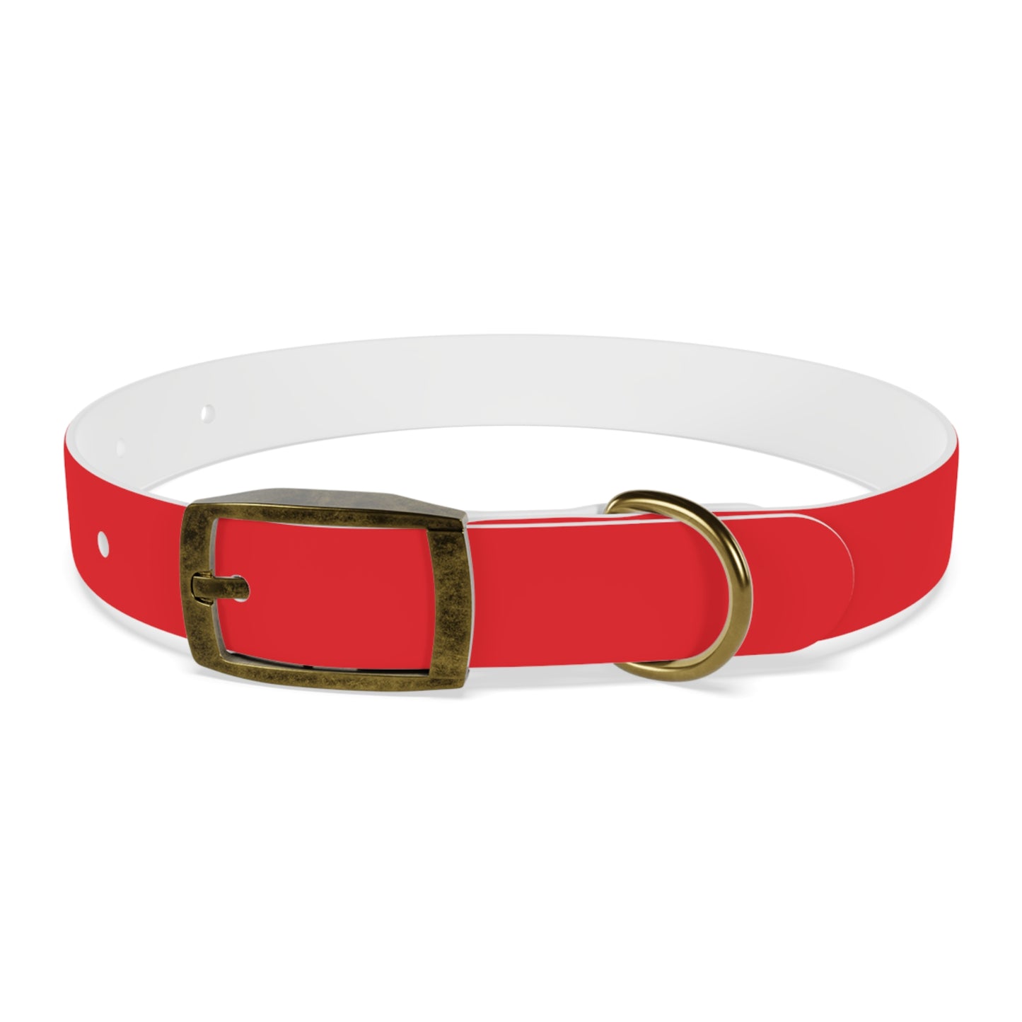Red Kitsune Dog Collar