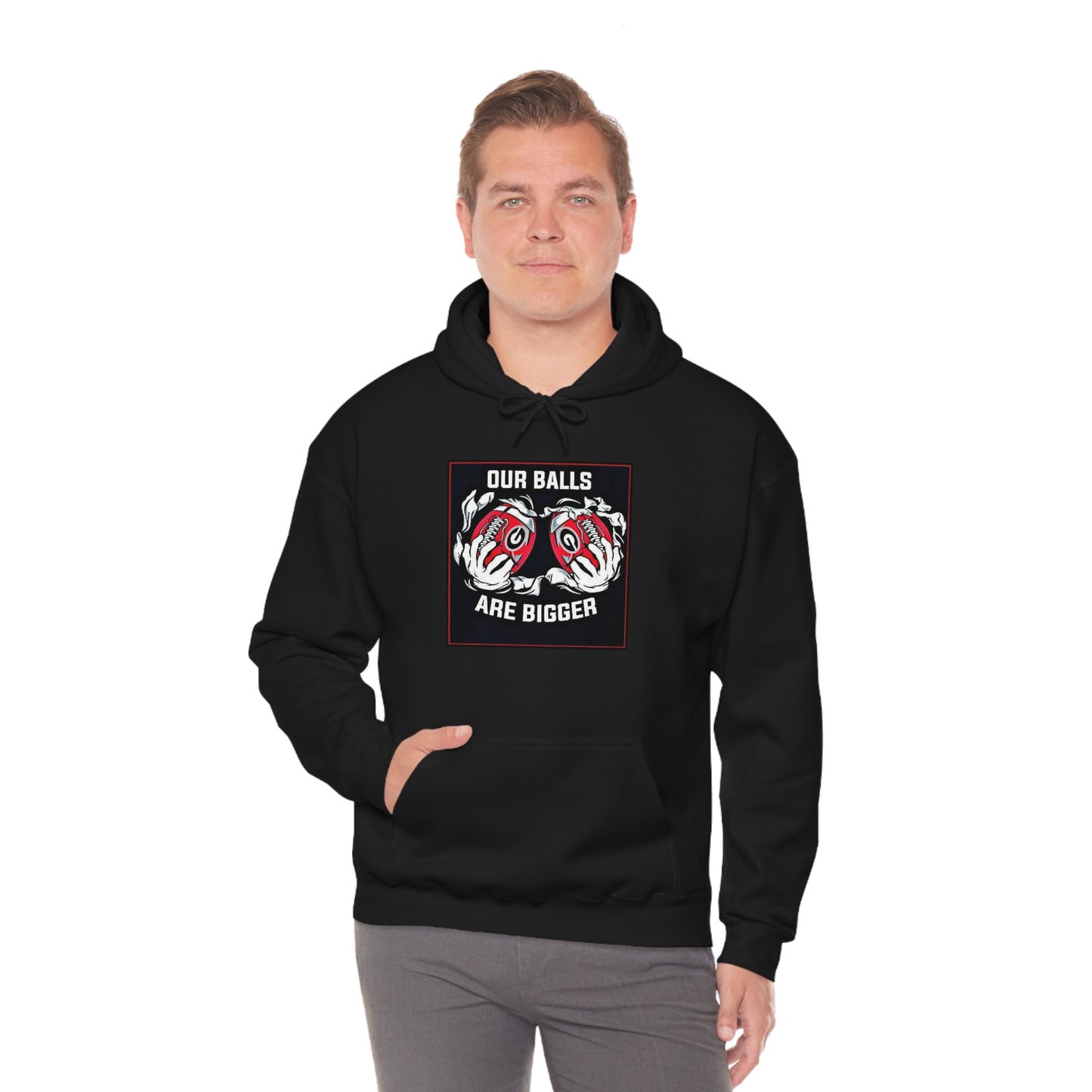 Georgia Bulldogs Unisex Heavy Blend Pullover Hoodie