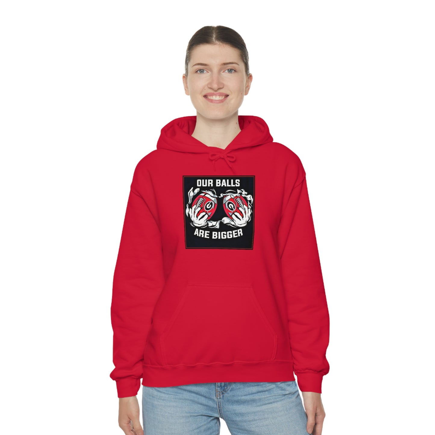 Georgia Bulldogs Unisex Heavy Blend Pullover Hoodie