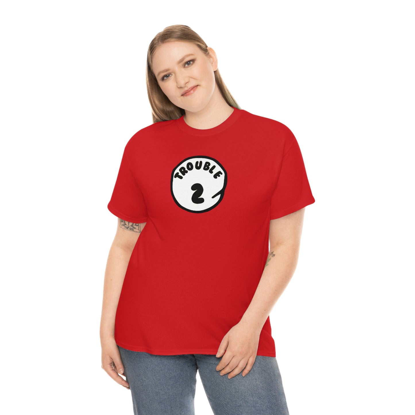Trouble 2 Unisex Heavy Cotton Tee