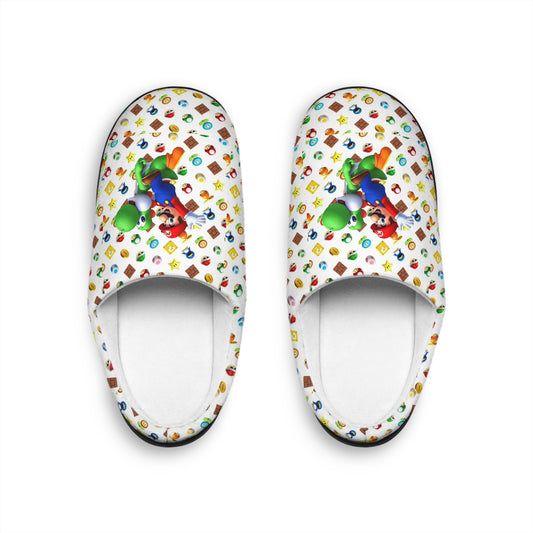 Mario/Yoshi Men's Indoor Slippers