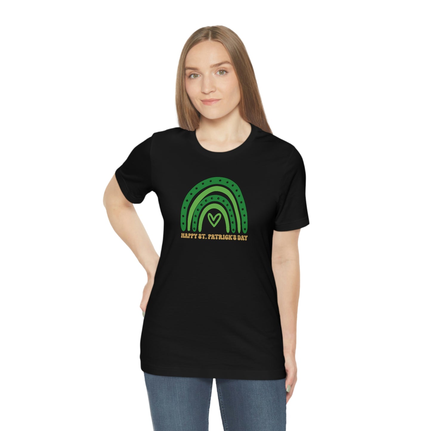 Happy St Patricks Day Unisex Jersey Short Sleeve Tee