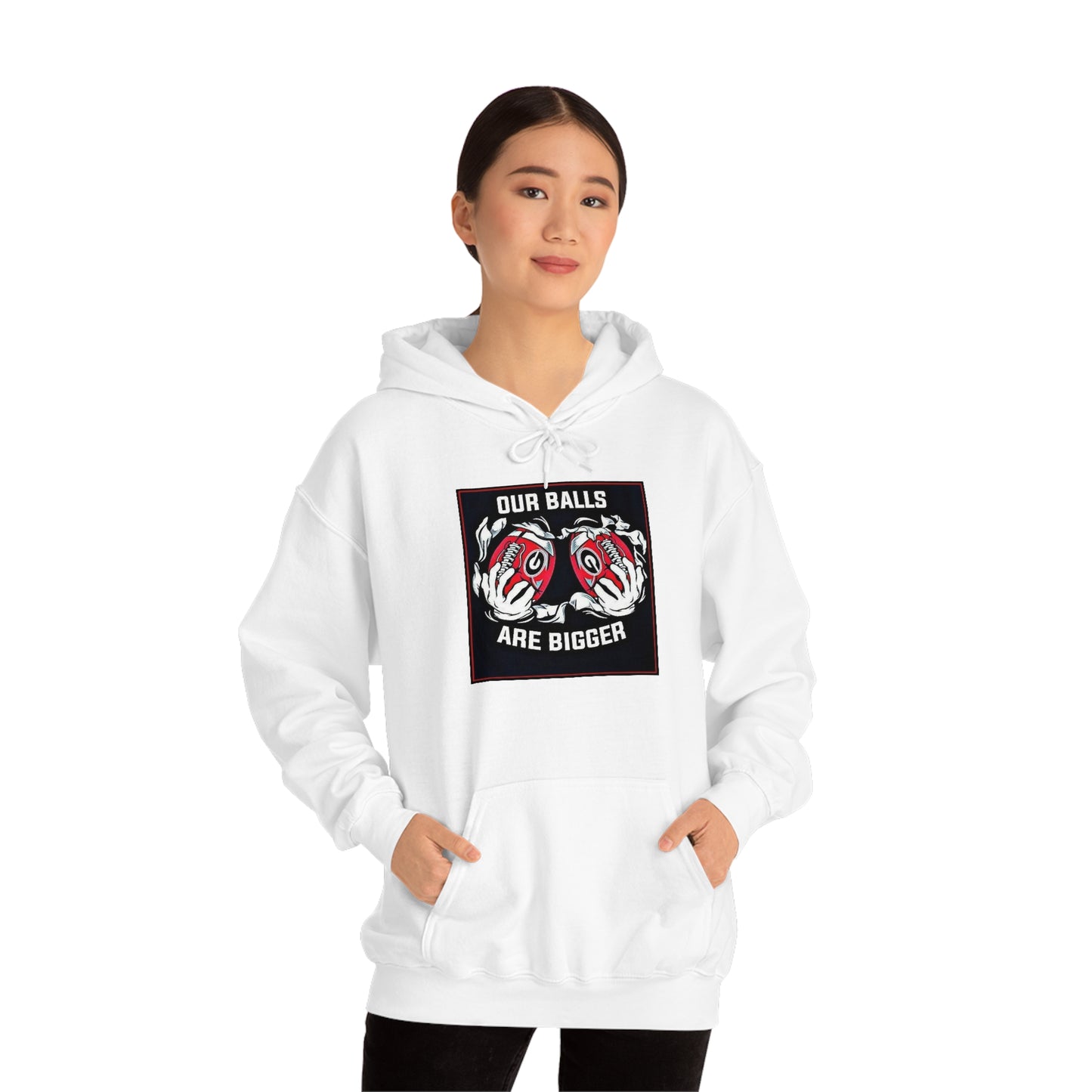 Georgia Bulldogs Unisex Heavy Blend Pullover Hoodie