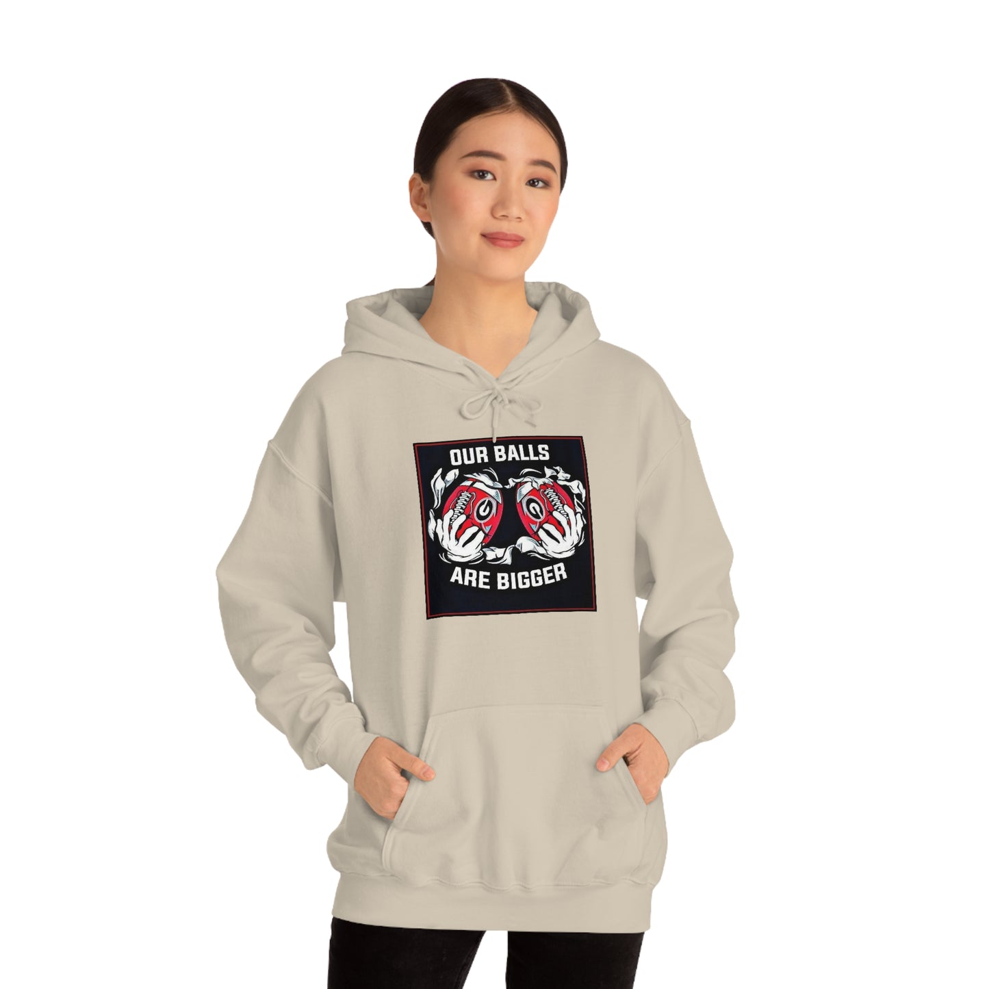 Georgia Bulldogs Unisex Heavy Blend Pullover Hoodie
