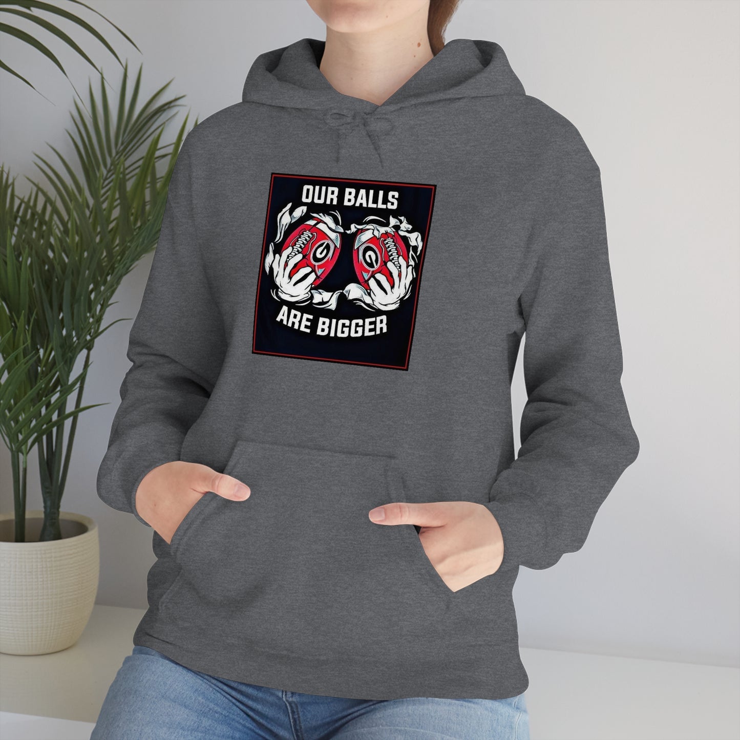 Georgia Bulldogs Unisex Heavy Blend Pullover Hoodie