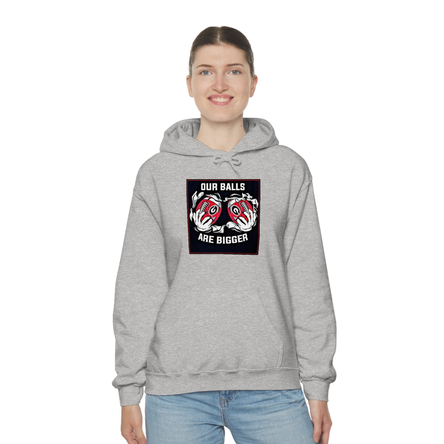 Georgia Bulldogs Unisex Heavy Blend Pullover Hoodie