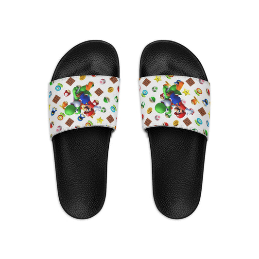 Mario/Yoshi Youth Slide Sandals