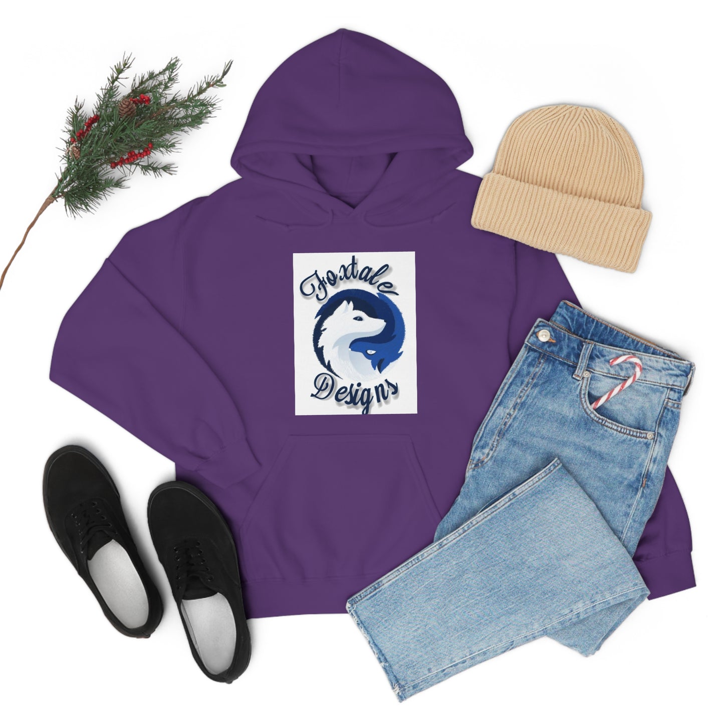 Foxtail Designs Unisex Heavy Blend Pullover Hoodie